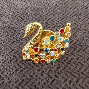 Swarovski jewel pin